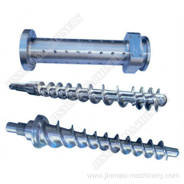 nitrided or alloy spayed Screw and barrel for rubber machine